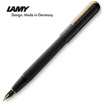 在飛比找PChome24h購物優惠-Lamy典藏皇家黑桿金夾鋼筆