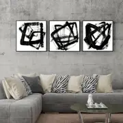 Opening Black 3 Sets Poster Wall Art