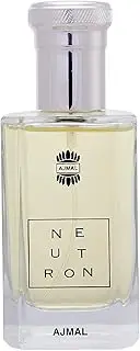 Green Velly Ajmal Neutron EDP 100ML Long Lasting Scent Spray Citrus Perfume Men - Made in Dubai