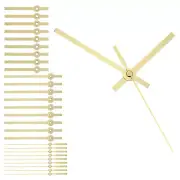 10 Set Clock Hands Kit Mechanism Movement Aluminum Wall Clock Hands Parts