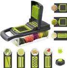 Vegetable Slicer Kitchen Mandoline Veggie Chopper Food Storage Container Tool
