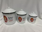Sunbeam ~Reproduction~ 3 Piece Nesting Canister Set T-81