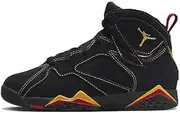 [Nike] Little Kid's Jordan 7 Retro Citrus Black/Citrus-Varsity Red (DJ2778 081)