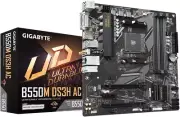 GIGABYTE B550M DS3H AC AMD Ryzen Micro ATX Ultra Durable Motherboard