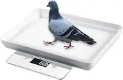yupeuooe Pet Scale - Digital Scale for Dogs - Accurate Small Animal Scale, Animal Weighing Scale for Small Cats Dogs Puppies, Weight Up to 22lbs