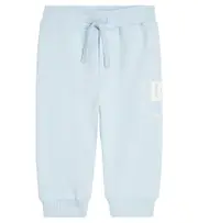 [Dolce & Gabbana Kids] Dolce & Gabbana Kids Baby DG cotton jersey sweatpants M 18-24 blue