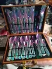 Trendy 24 Piece Stainless Steel Cutlery Set With Original Case