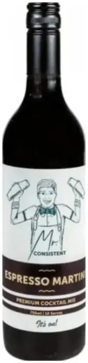Mr Consistent Espresso Martini Mix 750ml