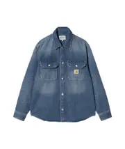 Carhartt WIP Harvey Logo Patch Shirt Jacket S,XL,L,M Blue