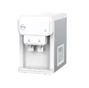 White Water Cooler Dispenser Bench Top Mini Tower POU Direct Connect Mains