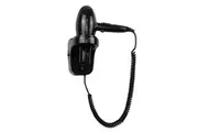 Dolphy Wall Mounted Professional Hair Dryer 1800W - Hot & Cold Air, ABS Body, Black