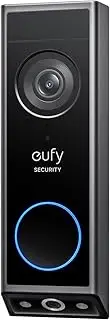 [eufy Security] Video Doorbell E340, Dual Doorbell with Camera with Package Detection, 2K Full HD Colour Night Vision, Cable or Battery Operated, Compatible with HomeBase S380, Free Use