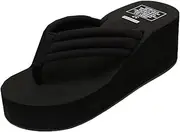 [ANBOVER] Womens High Wedge Beach Sandals Summer Thong Flip Flops Platform