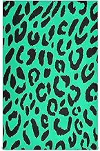 GAIREG Teal Leopard Print Green Towels Kitchen, 28x18 Inch Decorative Country Kitchen Towels, Set of 6