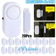 20XWireless Home Window Door Burglar Security Alarm Alert System Magnetic Sensor
