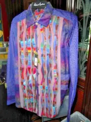 Robert Graham The Osta Limited Edition Mens Large size shirt New with Tags