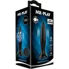 Mr.Play 12 Function Vibrating Butt Plug - Model VP-12B - Unisex Anal Pleasure -