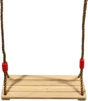 Wooden Tree Swings Tree Swing for Adults Children Kid's Wood Swing Seat