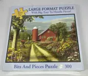 300 Pc Puzzle Large Format with Big, Easy to Handle Pieces Country Side SEALED