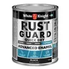 RUST GUARD 1 LITRE TOP-COATAND PRIMER NO-PRIMER NEEDED METAL MIX COLOR paint