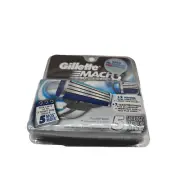 Gillette Mach3 Turbo 5 Cartridge Razor Refills Sealed