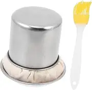 Pancake Oil Wiper Oil Applicator Brush for Pancake Making 1 Set Kitchen Accessory Non- to Clean Random