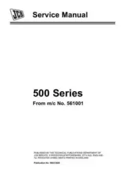 JCB 527-58 and 527-67 telescopic Handler Workshop Manual Delivered Today