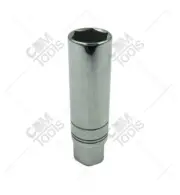 SK Hand Tools 4431 14mm 3/8" Dr. 6pt Chrome Spark Plug Socket