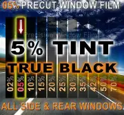 PreCut Window Film 5% VLT Limo Black Tint for Buick Lucerne 2006-2011