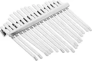 BAZEITFLOW Kalimba Mini Mbira Diy Kit 17 Keys Manganese Steel Stamped Scale Thumb Piano Parts Easy Playability