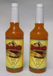 (2 Pack) Gourmet MANGO SYRUP 32oz. Coffee Drink & Italian Soda Flavor