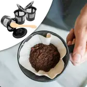 3 Pieces Reusable Coffee Holders with Spoon Coffee Capsule Cup