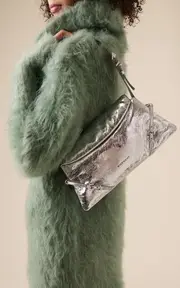 [Givenchy] Small Voyou Laminated Leather Bag