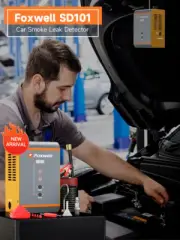 Automotive Smoke Leak Detector EVAP Machine Pipe System Vacuum Diagnostic Tester