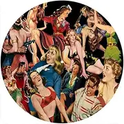 Slipmat Slip Mat Scratch Pad Felt for Any 12" LP DJ Vinyl Turntable Record Player Custom Graphical - Planet Terror