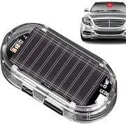 Solar Powered Anti Theft Car Light | Automotive LED Warning Lamp,Simulated Alarm Anti-Theft LED Flashing Security Light for Interior Safety