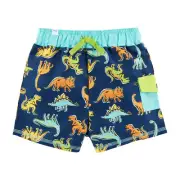 Mud Pie Little Boy Dino Swim Trunks - New With Tag