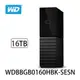 WD My Book 16TB 3.5吋外接硬碟 WDBBGB0160HBK-SESN