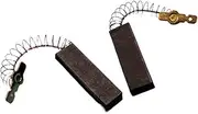 1 Pair Motor Carbon Brushes，Compatible for Bosch/NEFF/Siemens Washing Machine Electric Motor Power Tool Parts Replacement Accessories