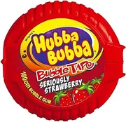 Wrigley Hubba Bubba Bubble Tape Strawberry x 12
