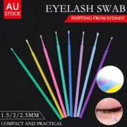 Eyelash Swab Disposable Applicator Micro Brush Mascara Tool 100-1000PCS