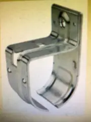 Zinc Single Round Rail Bracket (N100-006) DP5420BC (10-pack)