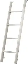 Metal Iron Bunk Bed Ladder RV Bunk Ladder Step Ladder Metal Climb Ladder for Home Bedroom Dorm Appartments Easy to Replace