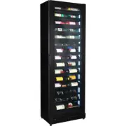 New Upright Super Slim Depth Quiet Running Glass Front 2 Zone Wine Fridge With 5