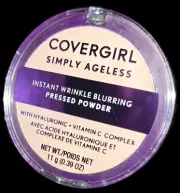 CoverGirl Simply Ageless Instant Wrinkle Blurring PRSED Powder 210 CLASSIC IVORY