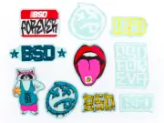 BSD BMX Mixed Sticker Packs / Assorted 10 pack 2023