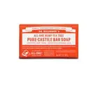 Dr. Bronner's Pure-Castile Bar Soap Tea Tree 140g