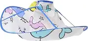 Hair Cutting Cape Cartoon Design for Home Haircuts Neck Closure Easy to Store Skin Friendly Material for Hair Styling