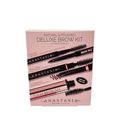 Anastasia Beverly Hills Natural & Polished Deluxe Brow Kit Medium Brown