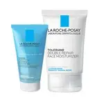 Toleriane Double Repair Face Moisturizer 5.07 Fl Oz + Travel Purifying Cleanser